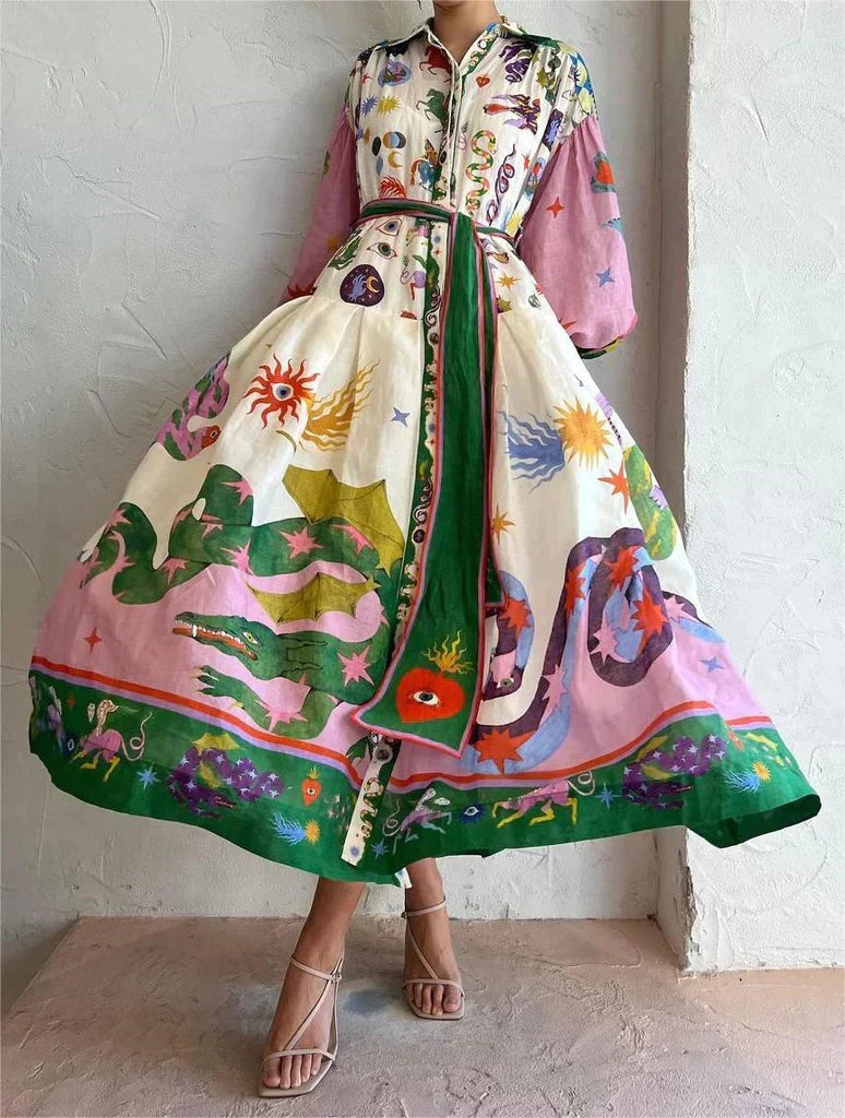 Elegantly Styled Dress for Everyday Wear