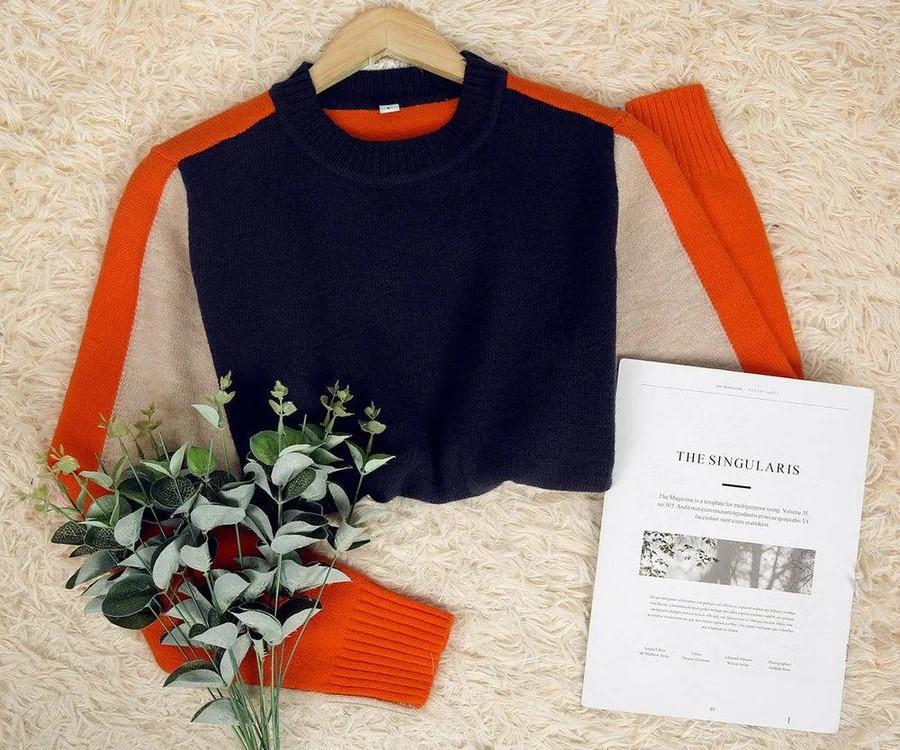 Gracefully Designed Sweater