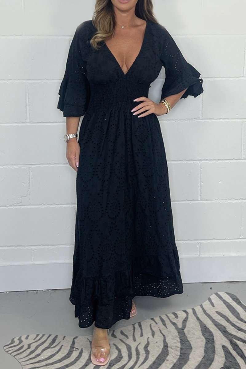 A Vintage Style Dress with Delicate Timeless Details