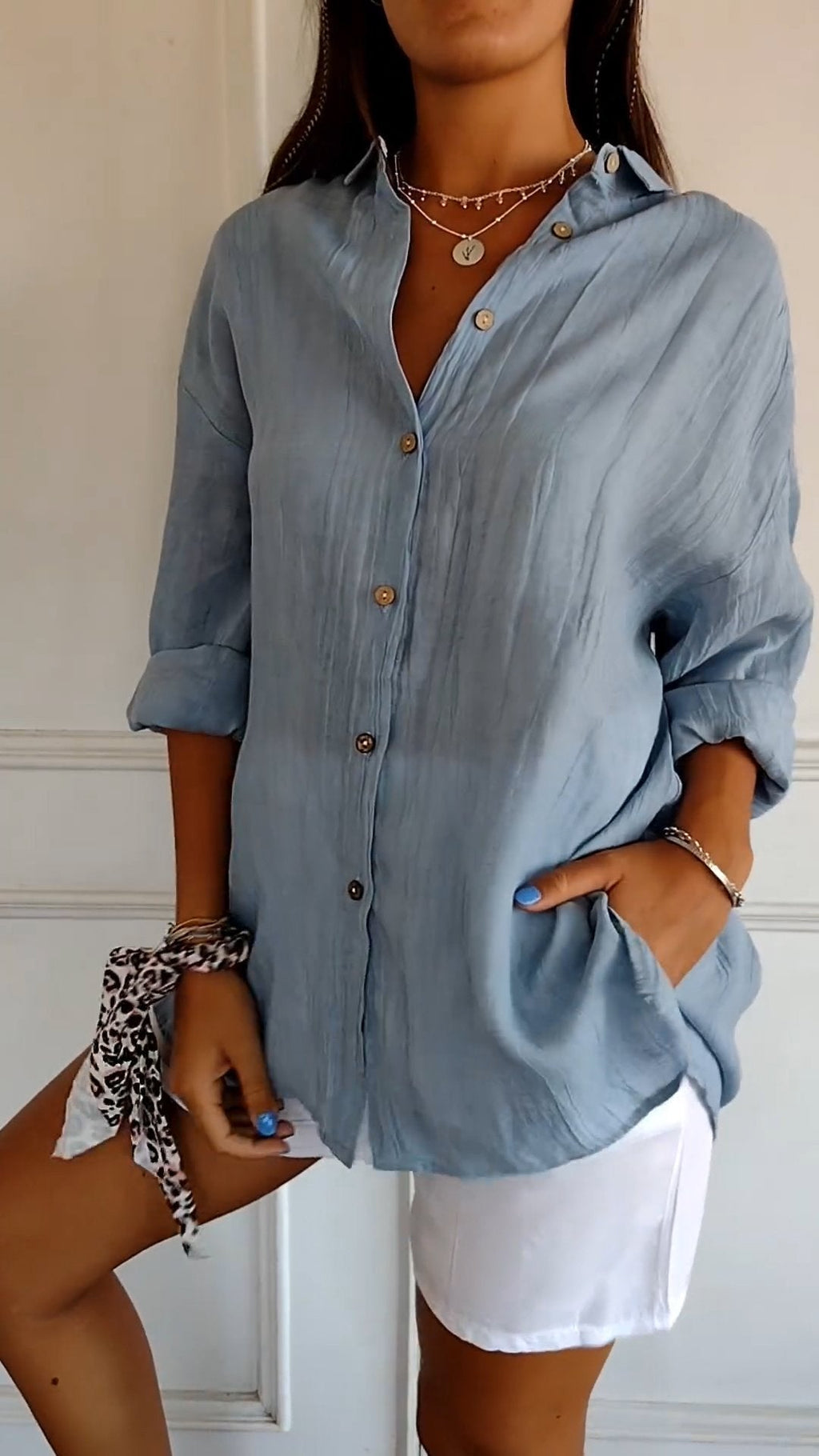 Beautifully Finished Shirt in a Timeless Design