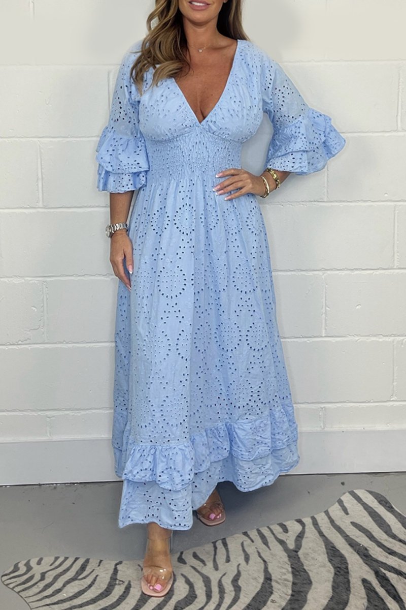 A Vintage Style Dress with Delicate Timeless Details