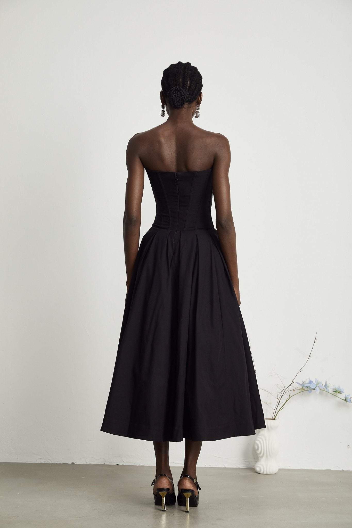 A Vintage Style Dress with Delicate Timeless Details