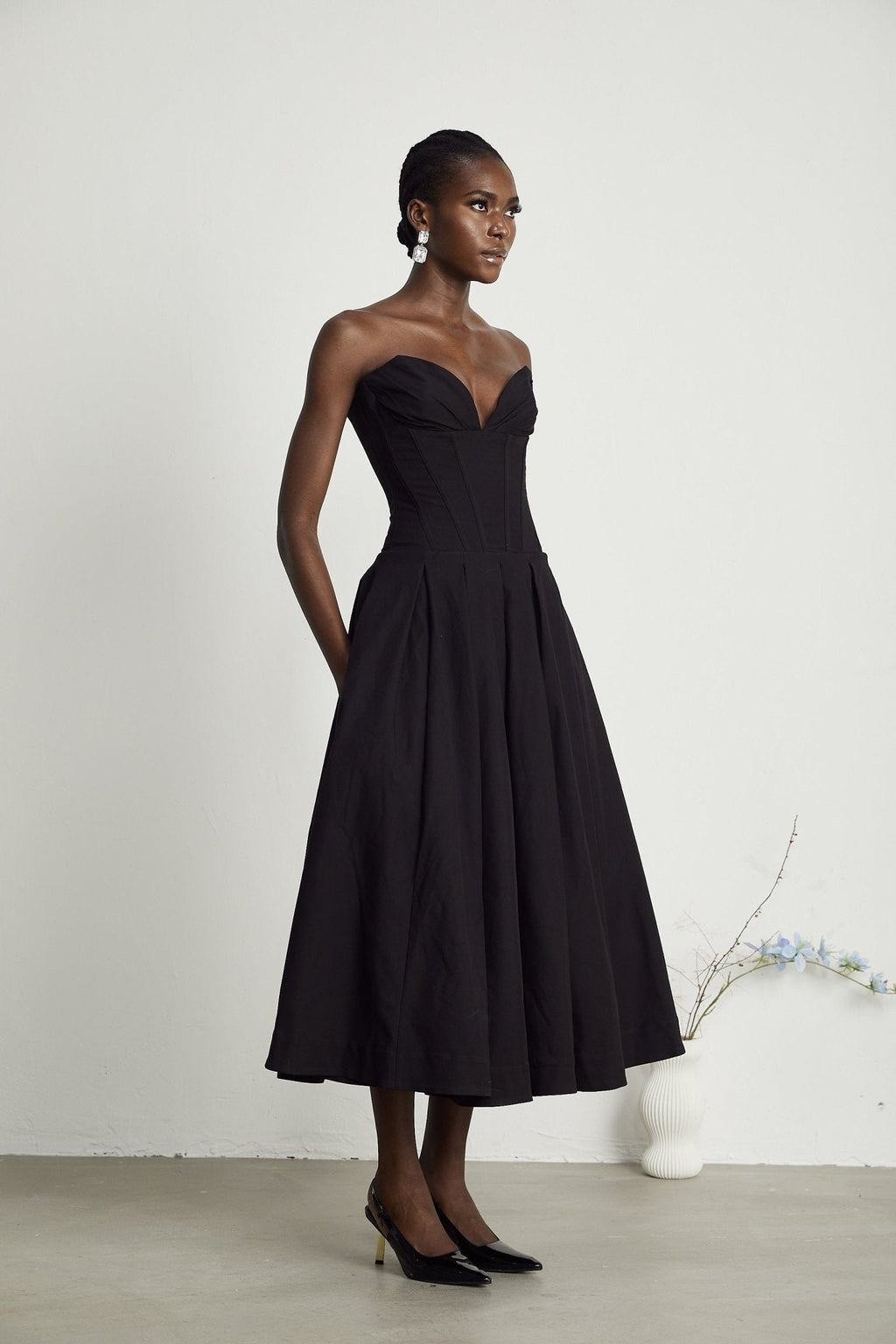 A Vintage Style Dress with Delicate Timeless Details