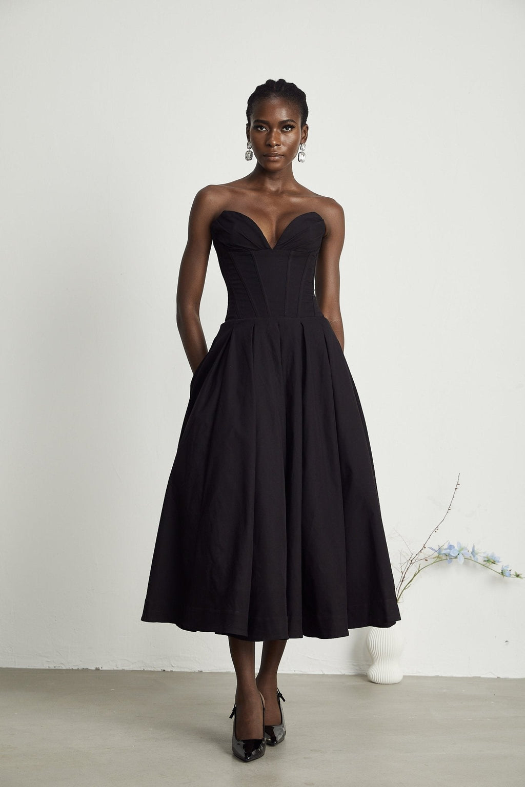 A Vintage Style Dress with Delicate Timeless Details