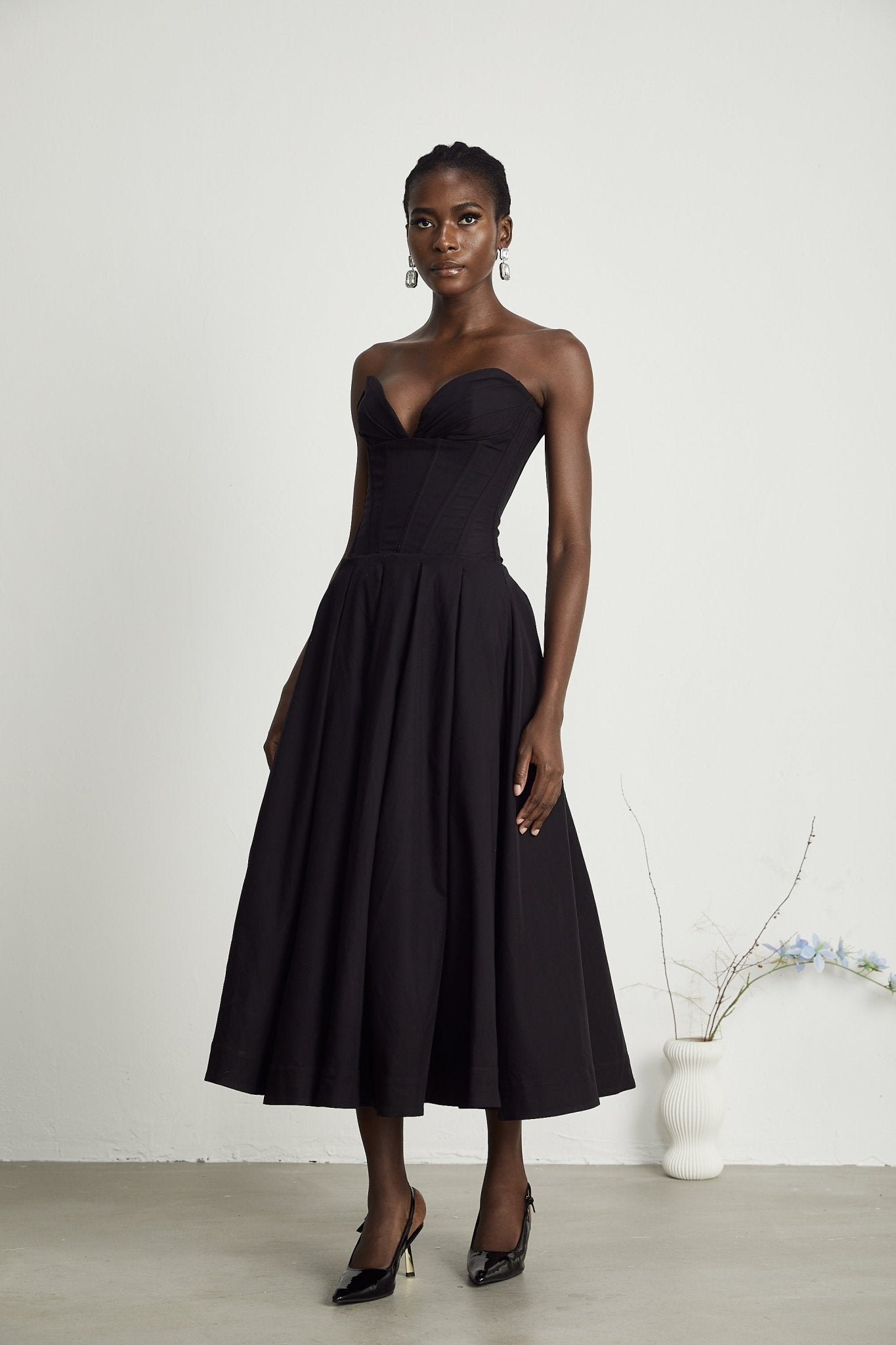 A Vintage Style Dress with Delicate Timeless Details