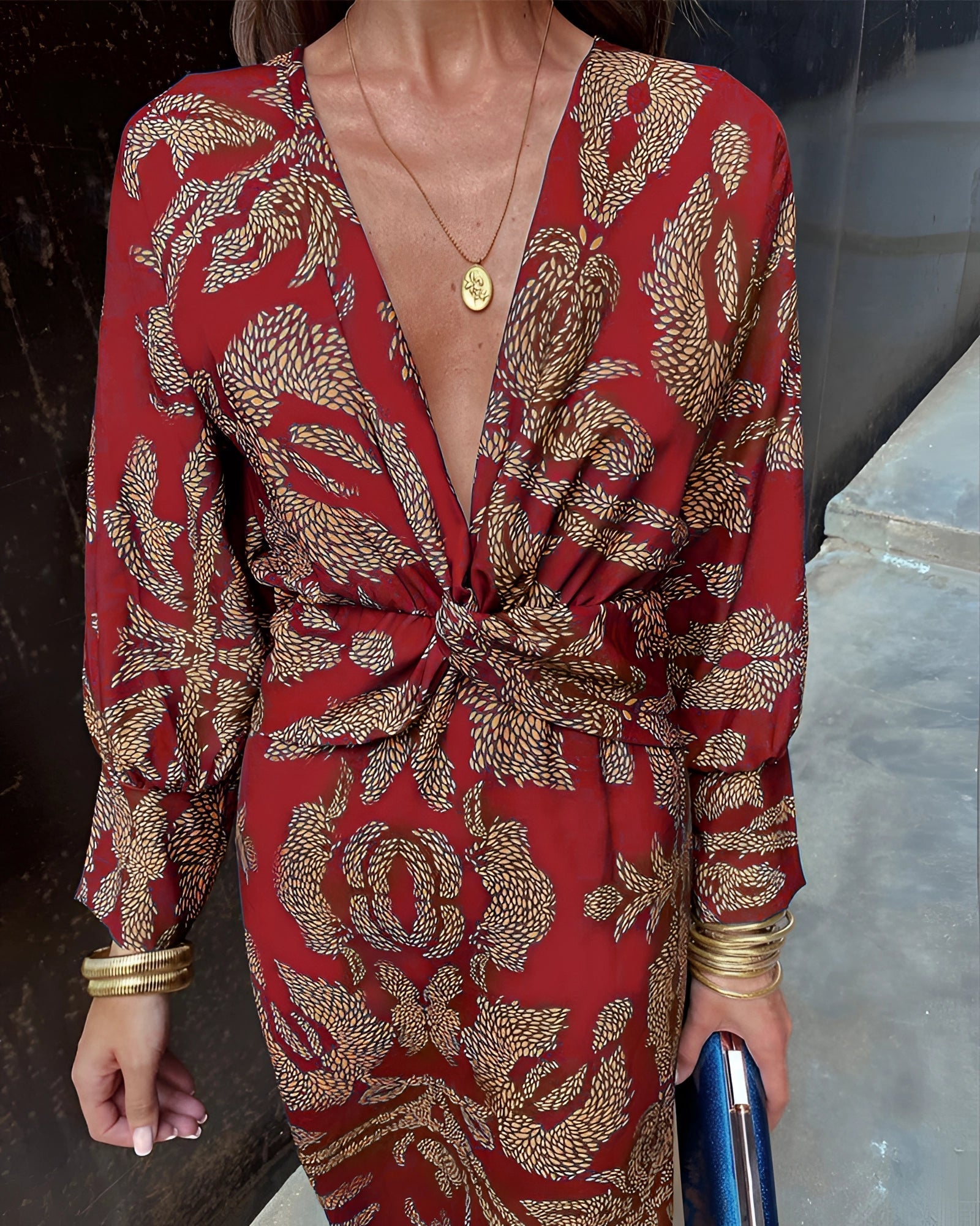Elegantly Styled Dress for Everyday Wear