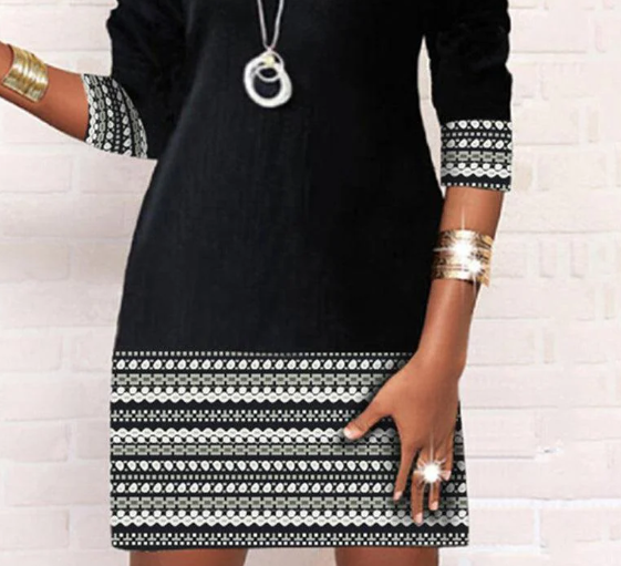 Classic Vintage Dress with a Flattering Fit