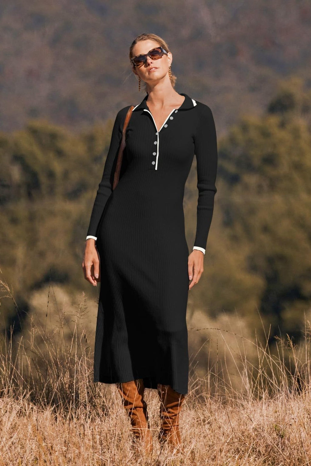 Classic Vintage Dress with a Flattering Fit