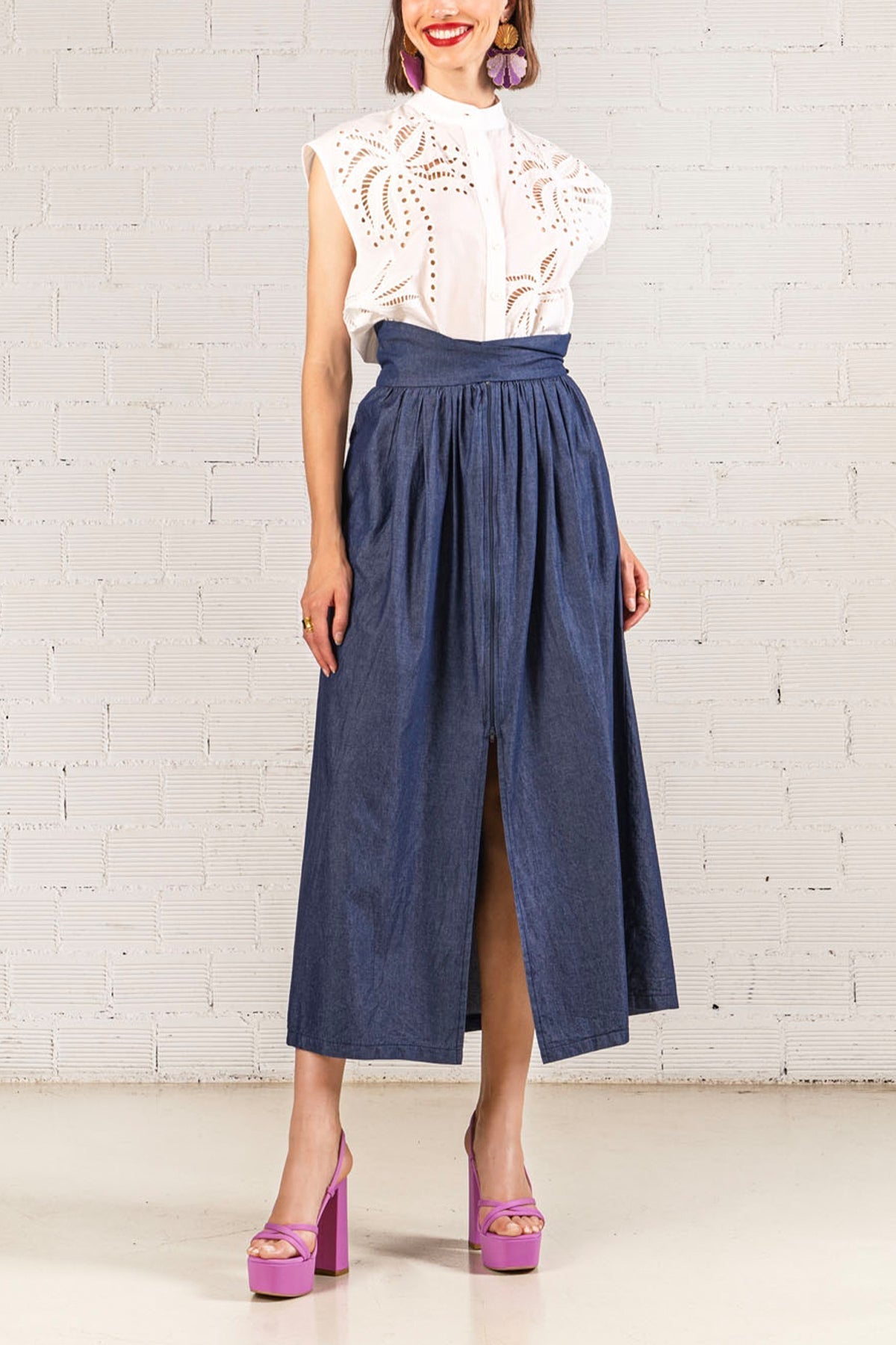 A Vintage Style Blouse with Delicate Timeless Details
