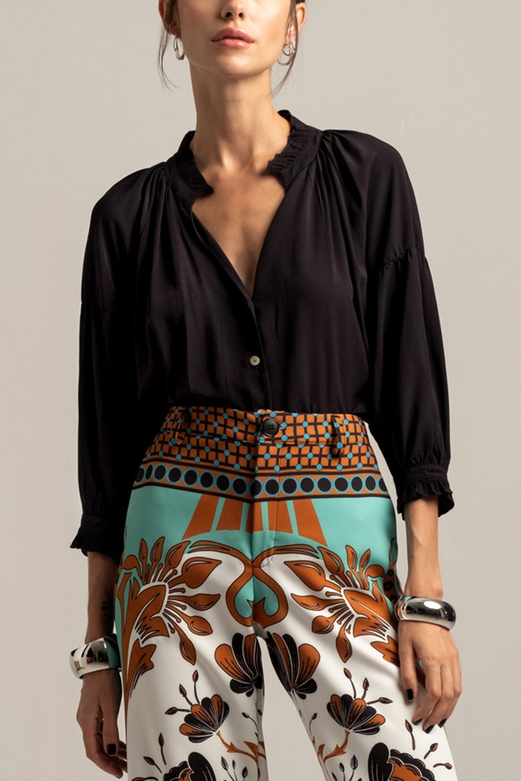 Gracefully Styled Blouse for Any Occasion
