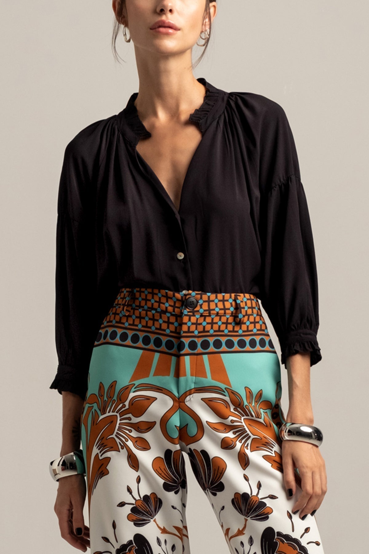 Gracefully Styled Blouse for Any Occasion