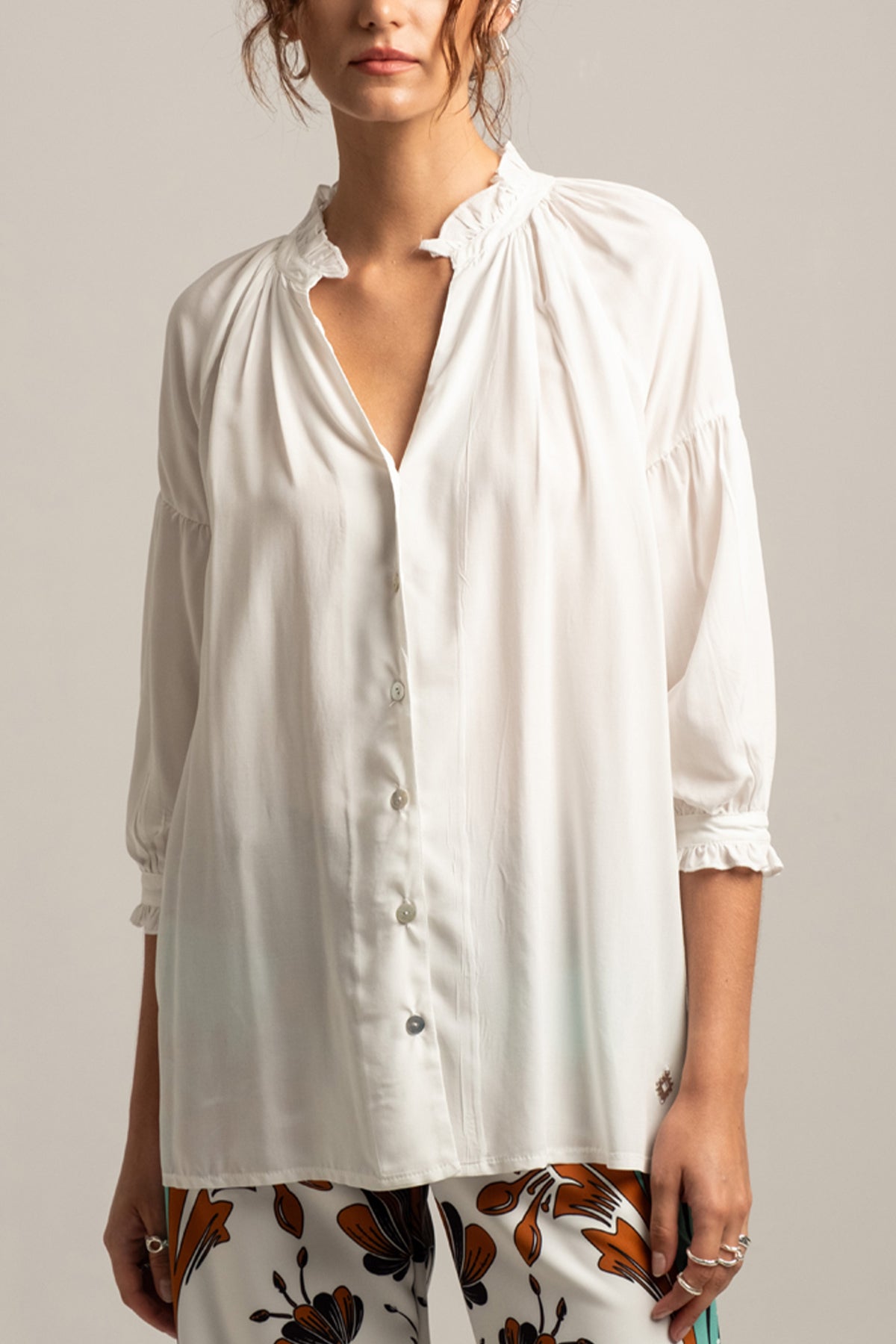 Gracefully Styled Blouse for Any Occasion