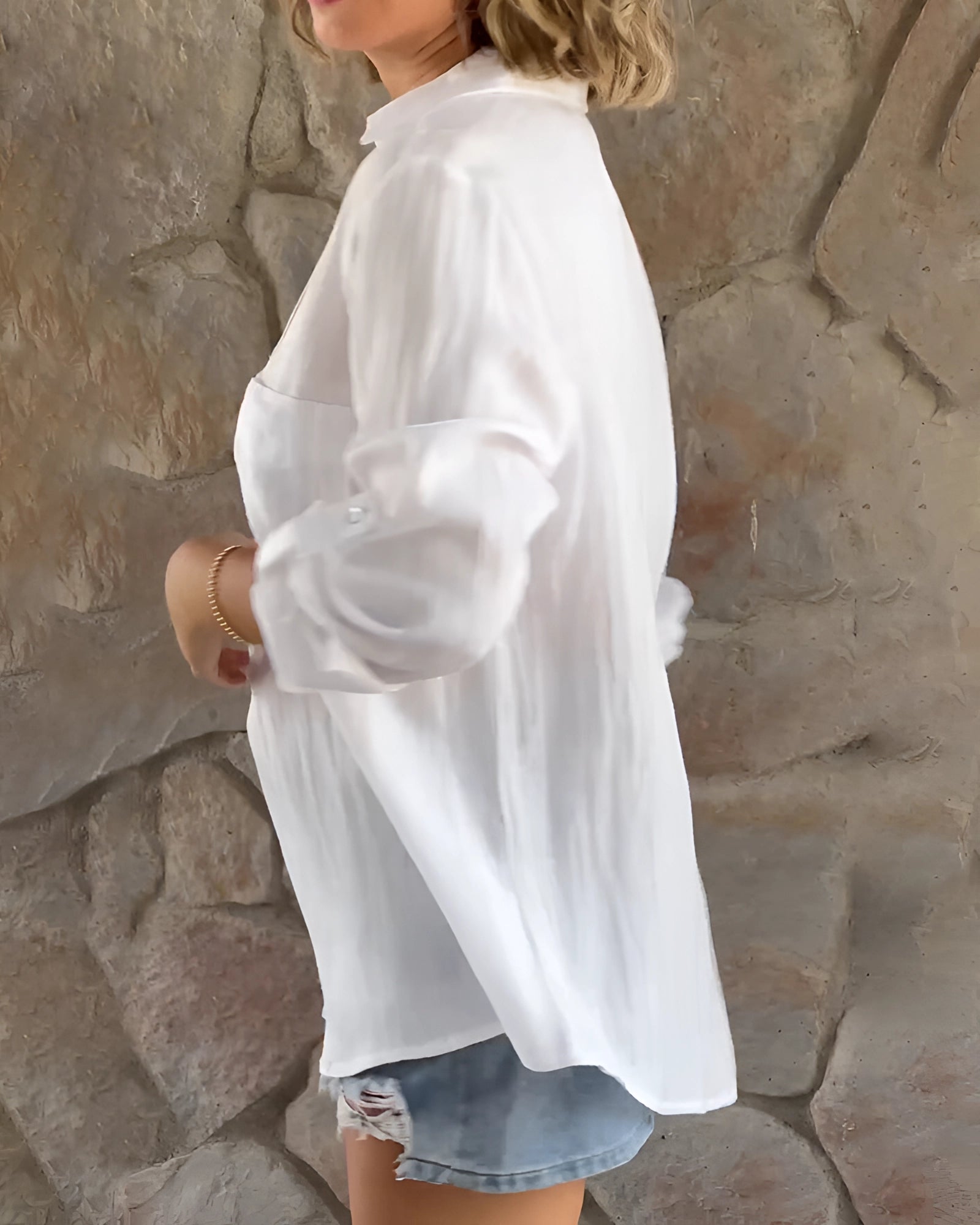 Beautifully Finished Blouse in a Timeless Design