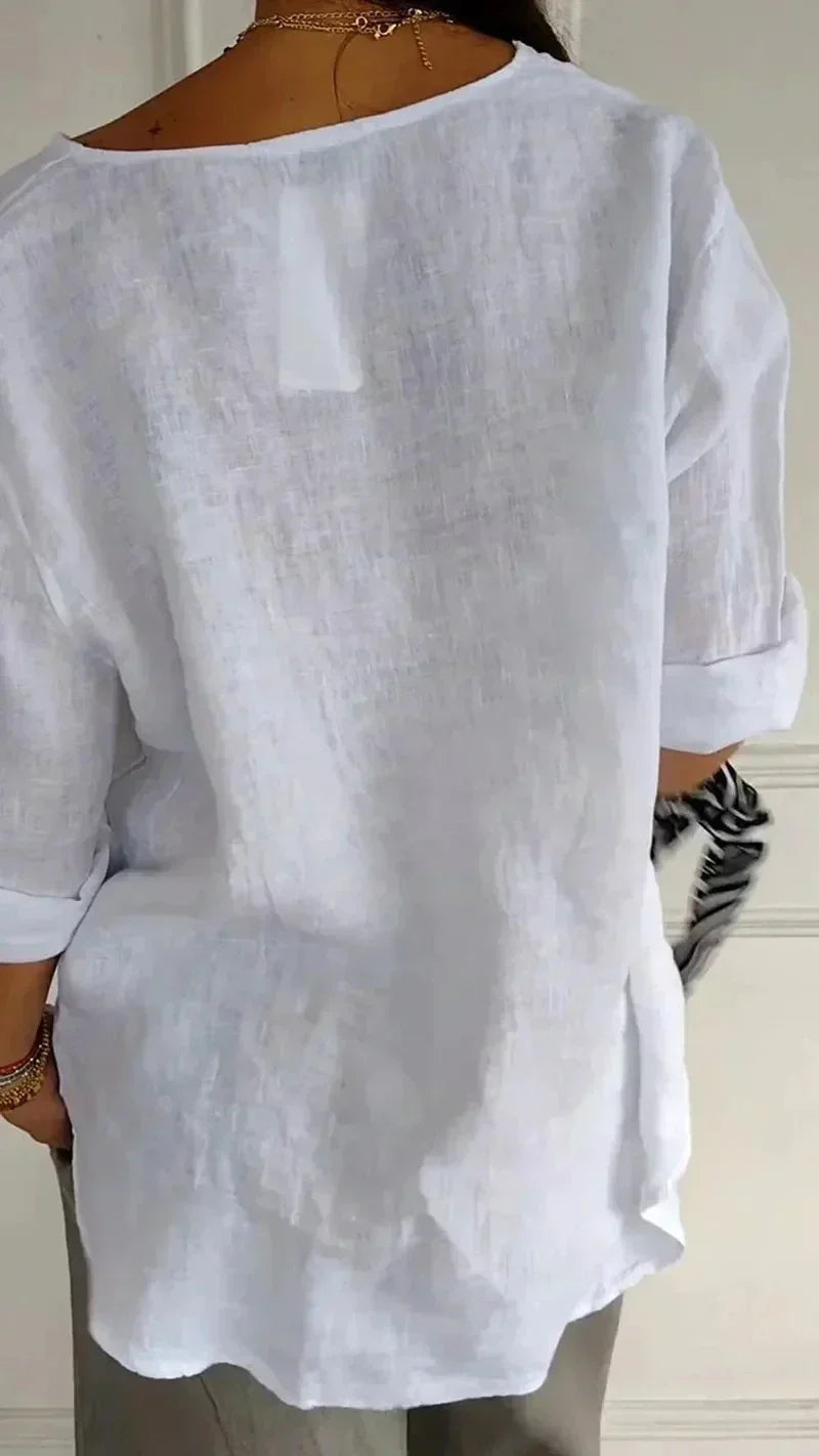 Vintage Inspired Blouse with a Contemporary Edge