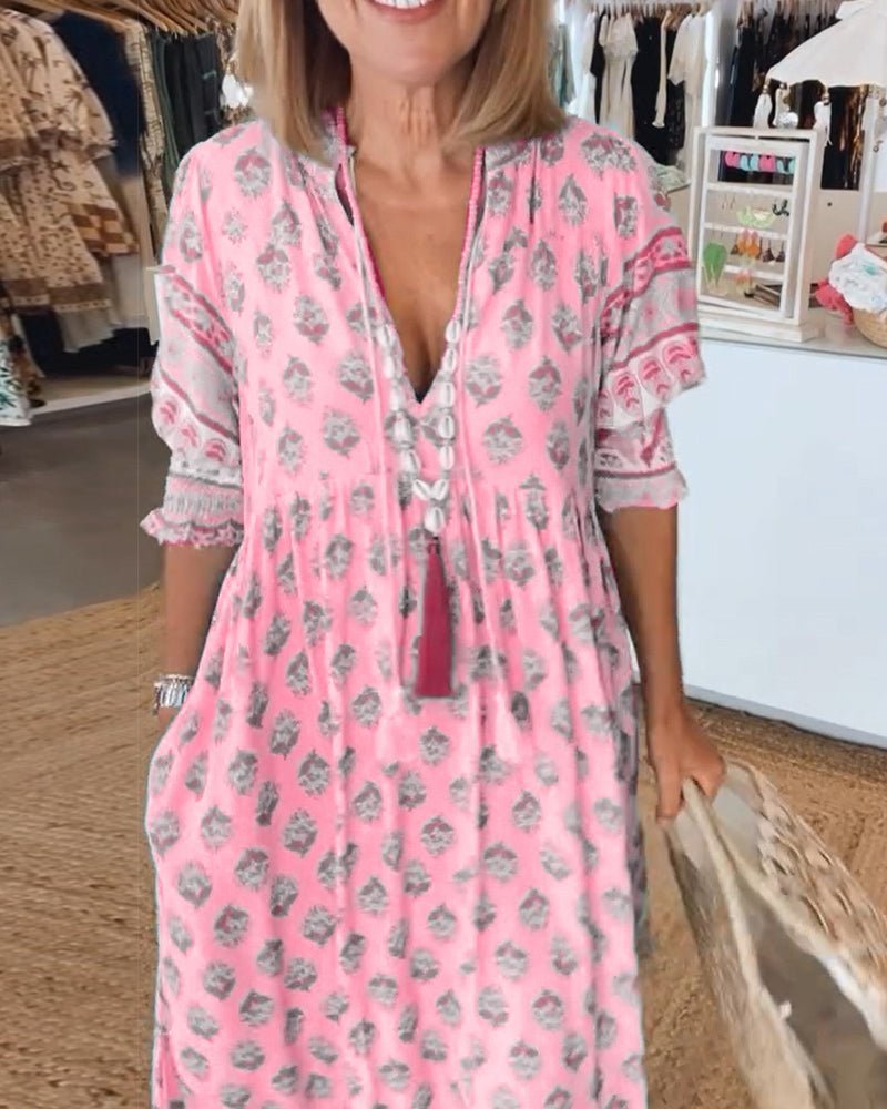 A Vintage Style Dress with Delicate Timeless Details