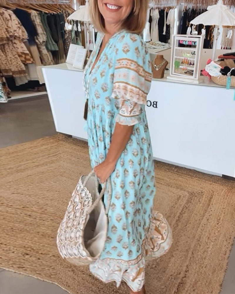 A Vintage Style Dress with Delicate Timeless Details