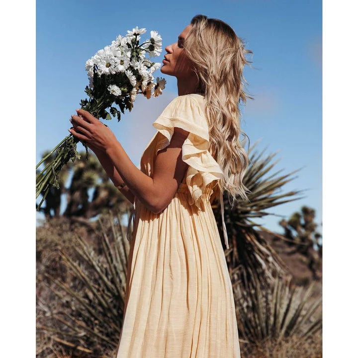 A Vintage Style Dress with Delicate Timeless Details