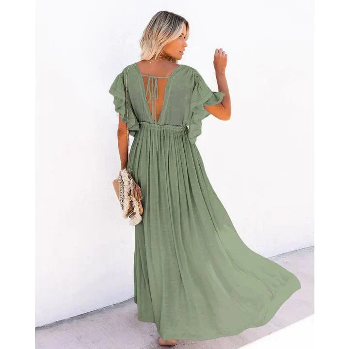 A Vintage Style Dress with Delicate Timeless Details