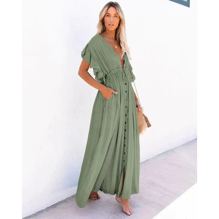 A Vintage Style Dress with Delicate Timeless Details