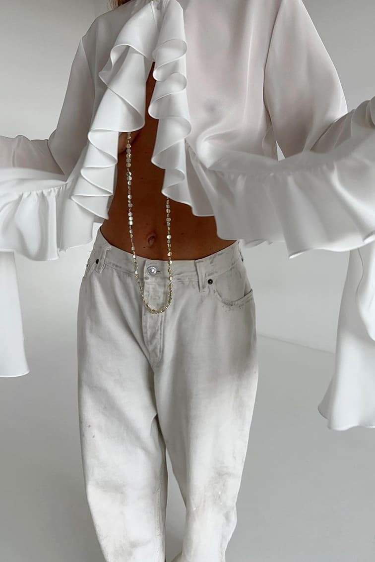 Gracefully Styled Blouse for Any Occasion