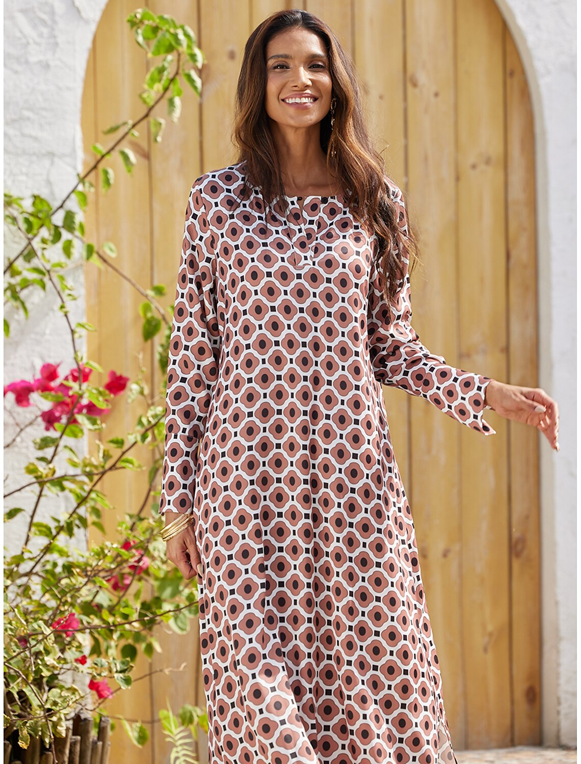 Elegantly Styled Dress for Everyday Wear