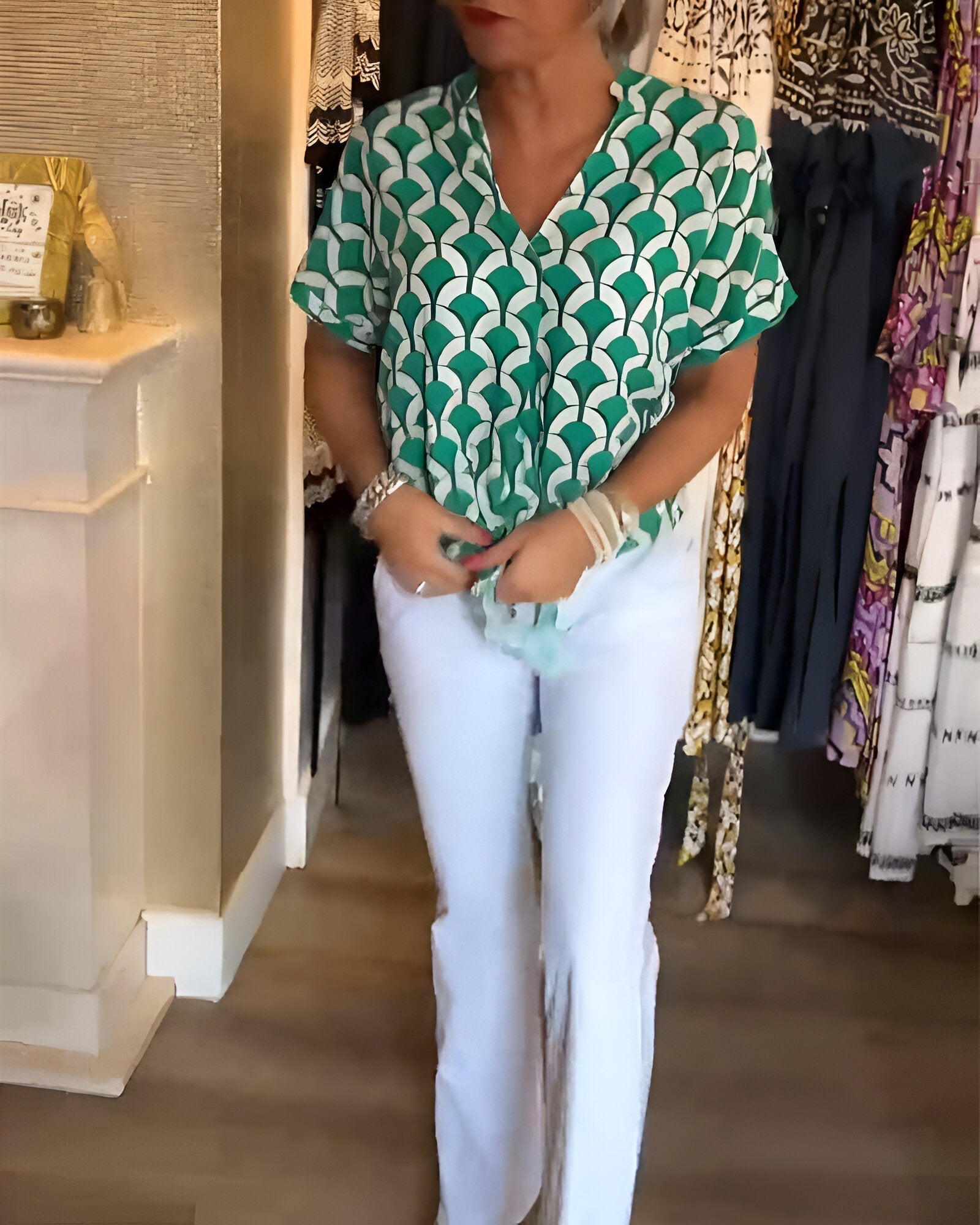 Classic Vintage & Enduringly Stylish Blouse
