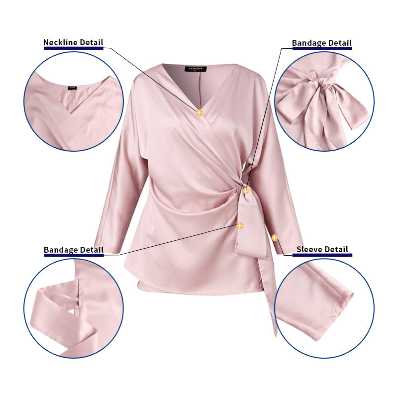 Classic Vintage Blouse with a Flattering Fit