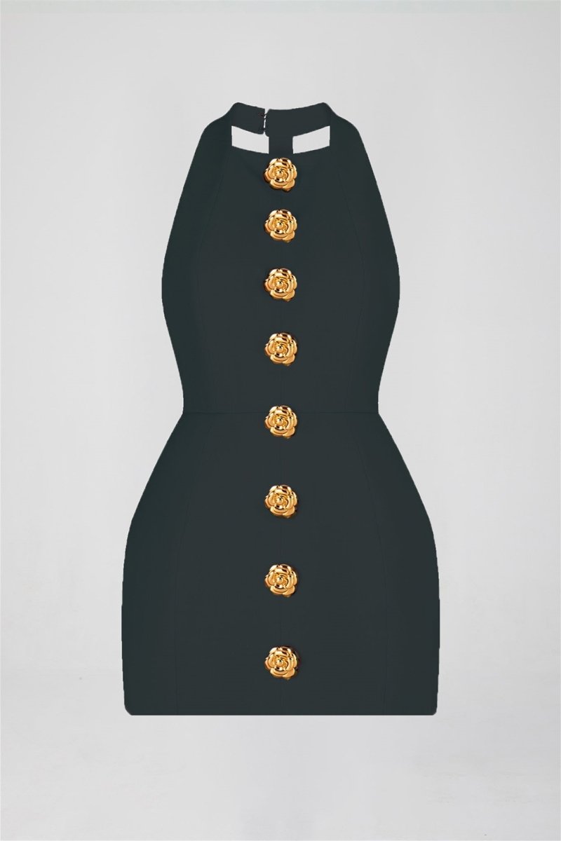 Classic Vintage Dress with a Flattering Fit