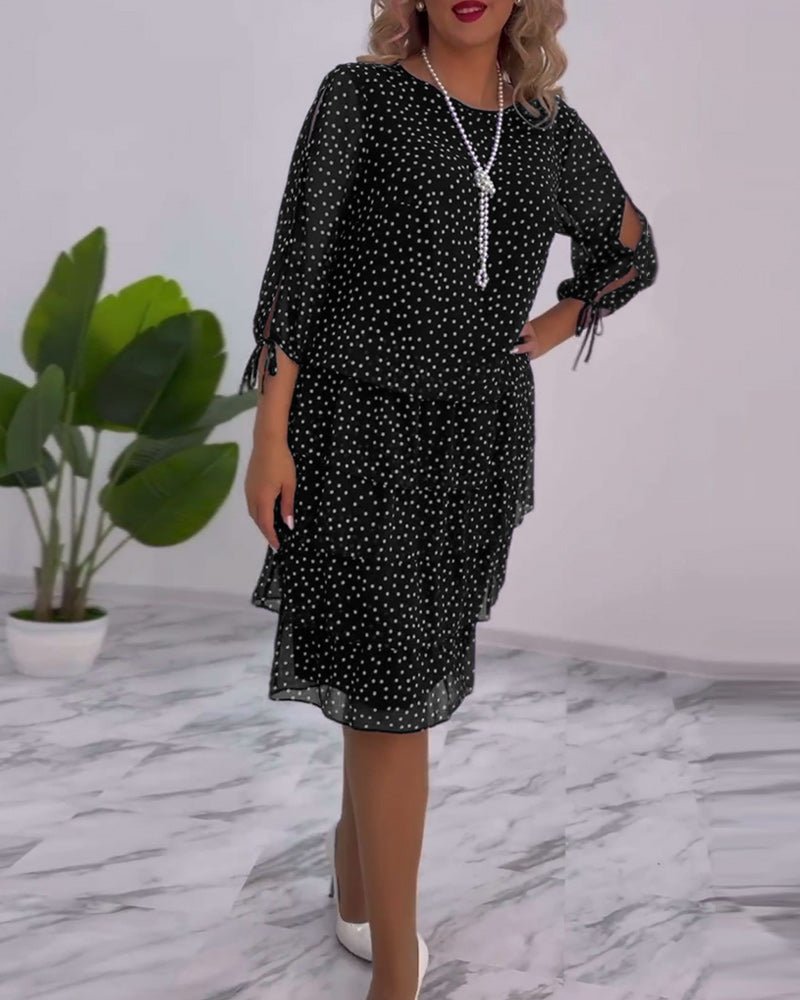 A Vintage Style Dress with Delicate Timeless Details