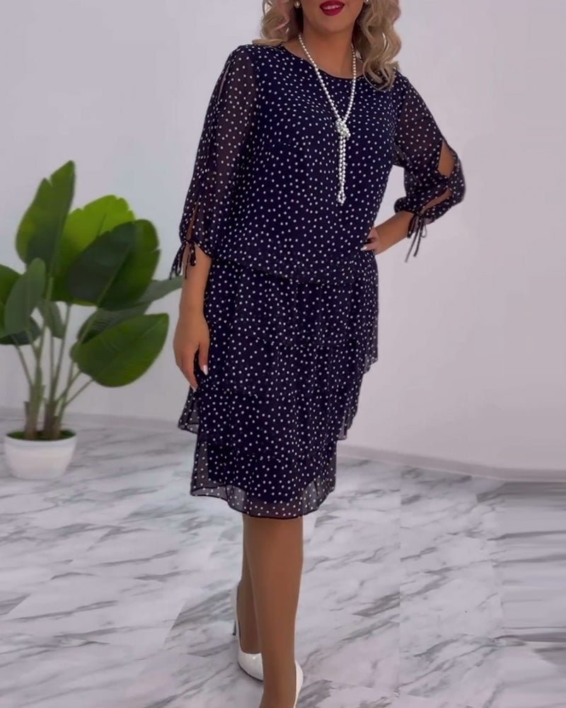 A Vintage Style Dress with Delicate Timeless Details
