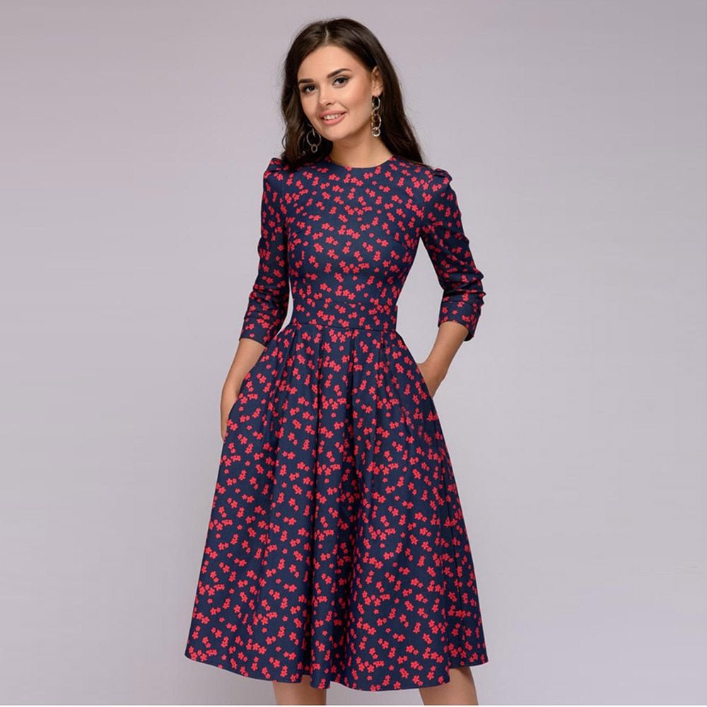Blue floral