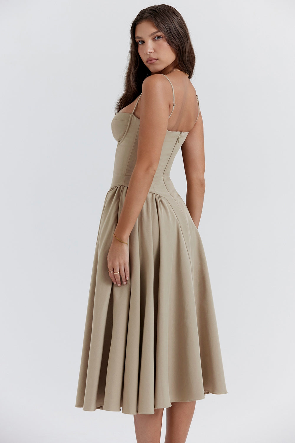 A Vintage Style Dress with Delicate Timeless Details
