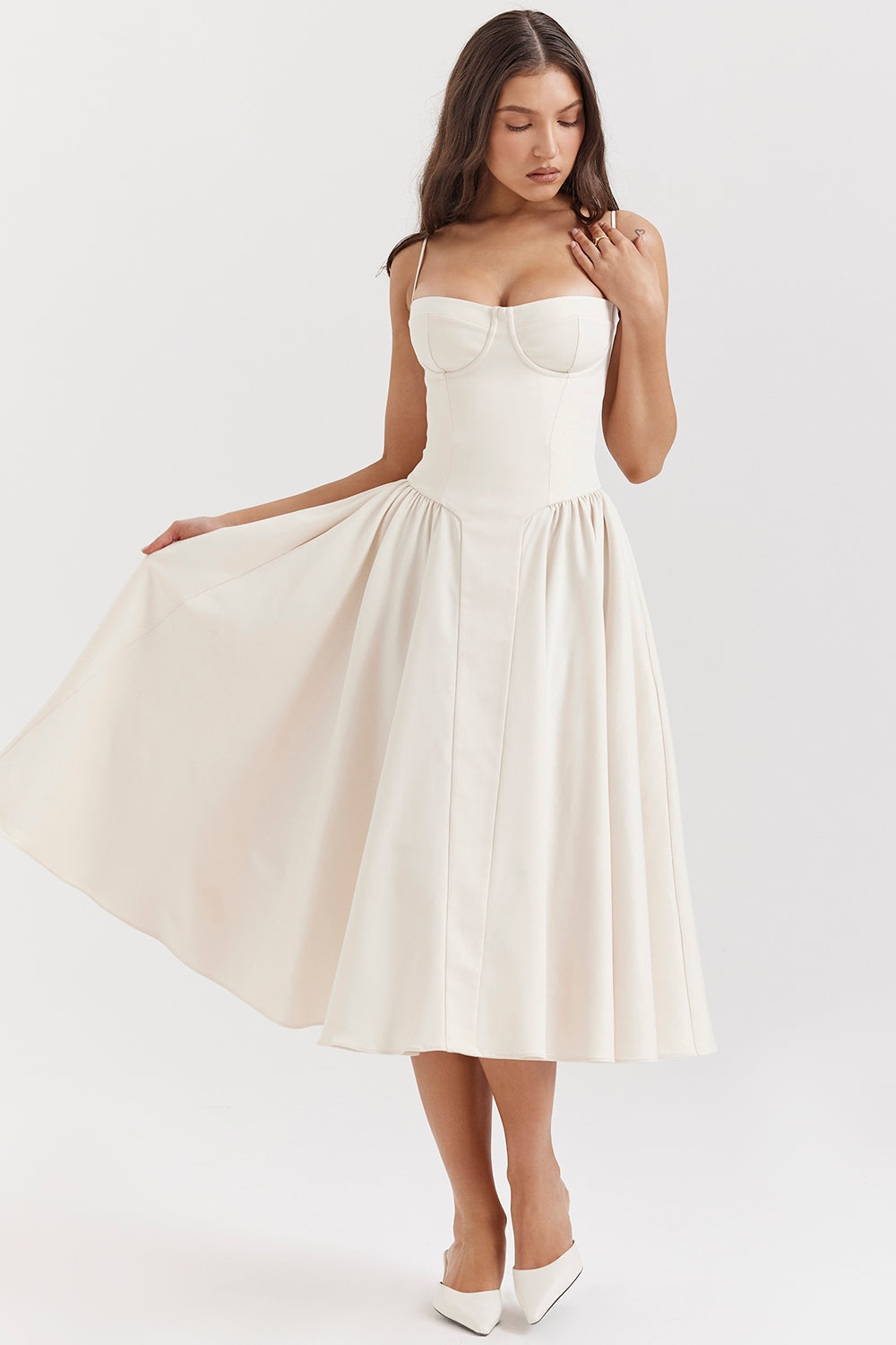 A Vintage Style Dress with Delicate Timeless Details