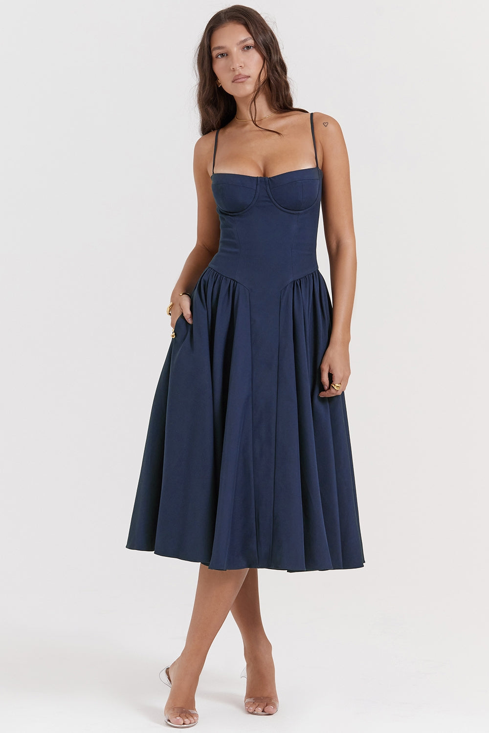 A Vintage Style Dress with Delicate Timeless Details