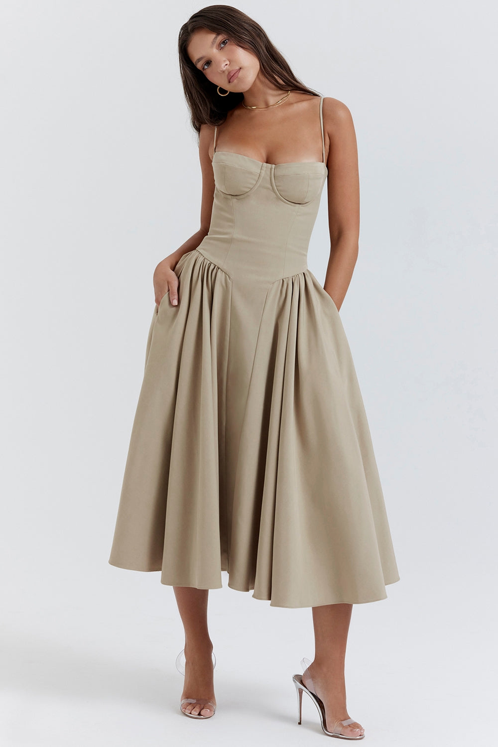 A Vintage Style Dress with Delicate Timeless Details