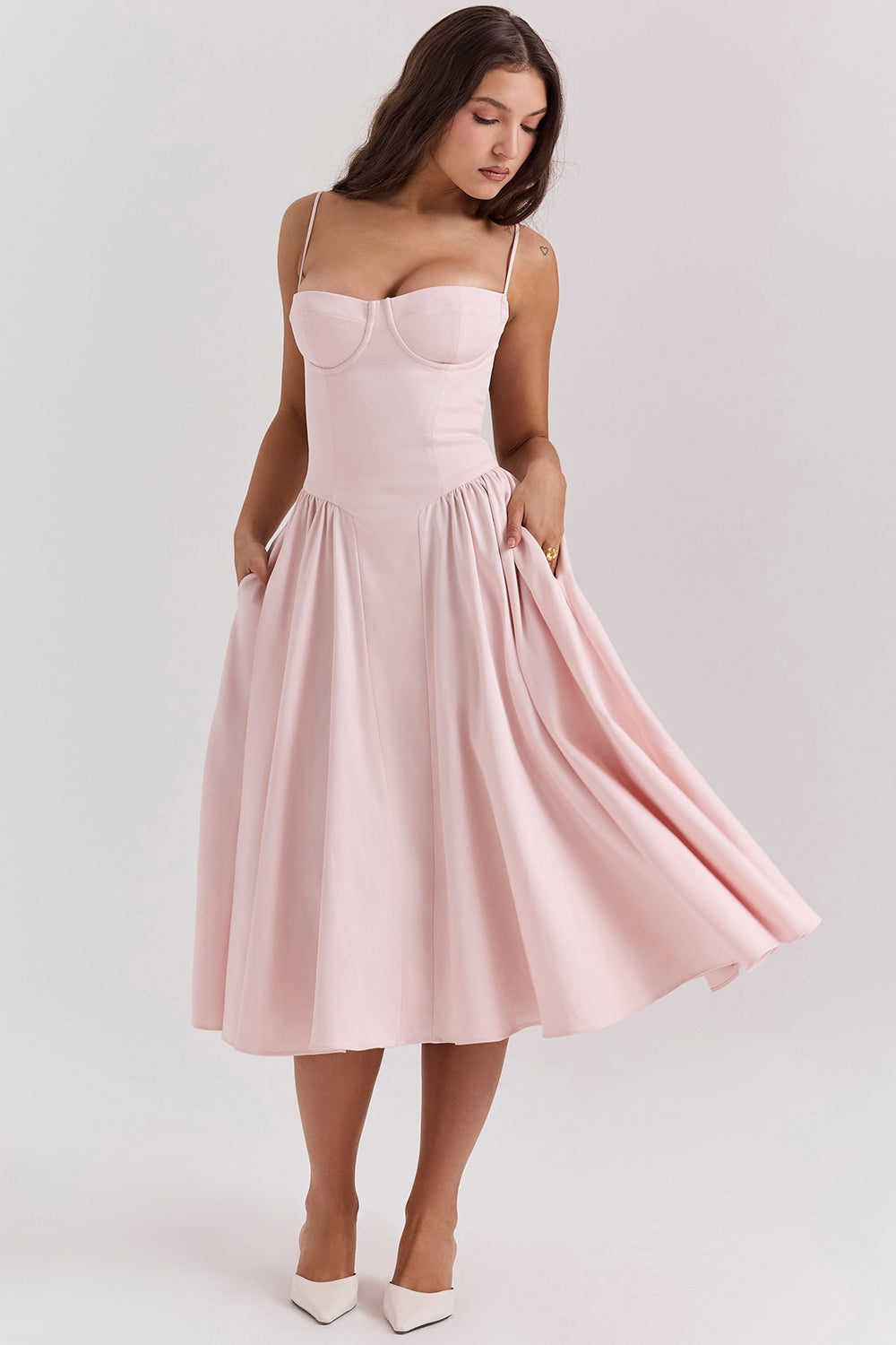 A Vintage Style Dress with Delicate Timeless Details