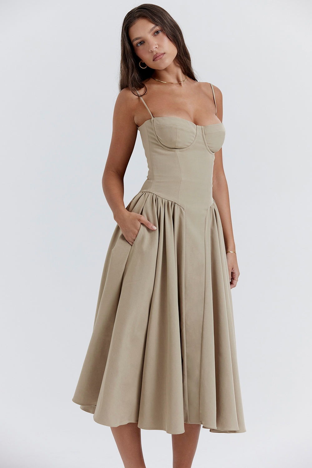 A Vintage Style Dress with Delicate Timeless Details