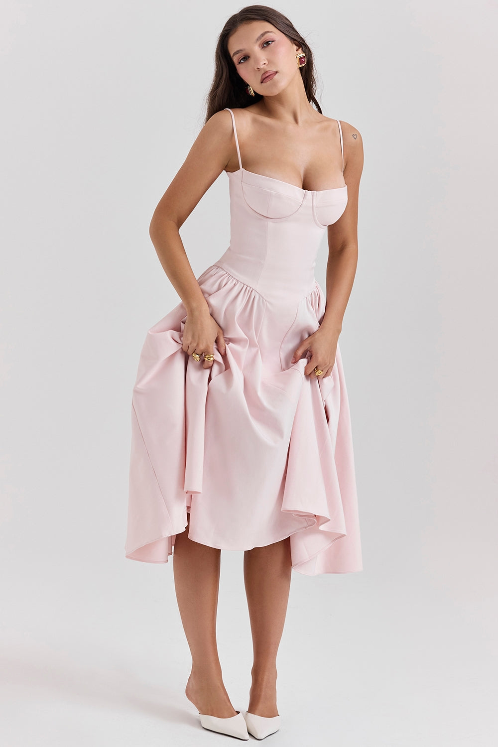 A Vintage Style Dress with Delicate Timeless Details