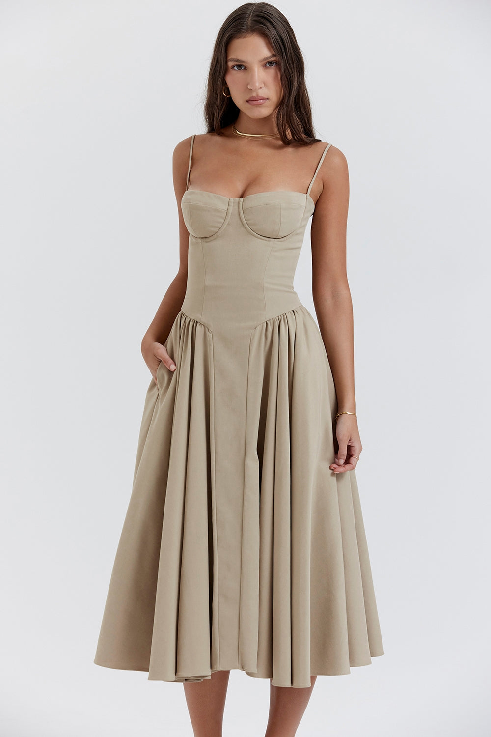 A Vintage Style Dress with Delicate Timeless Details