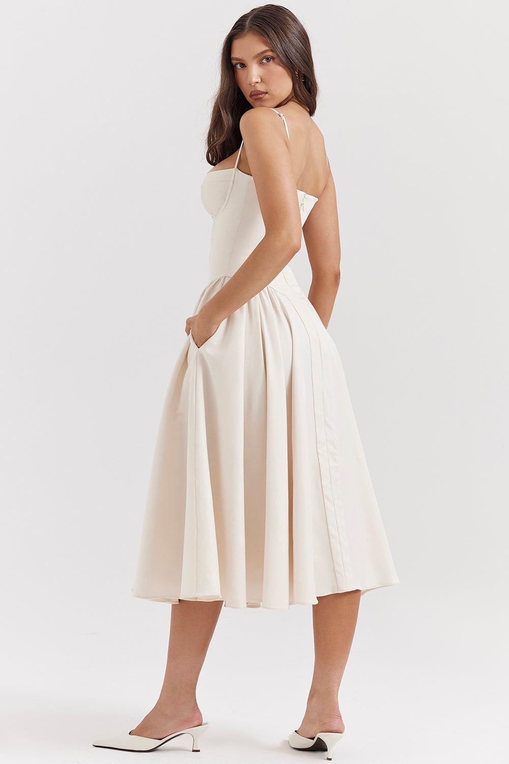 A Vintage Style Dress with Delicate Timeless Details