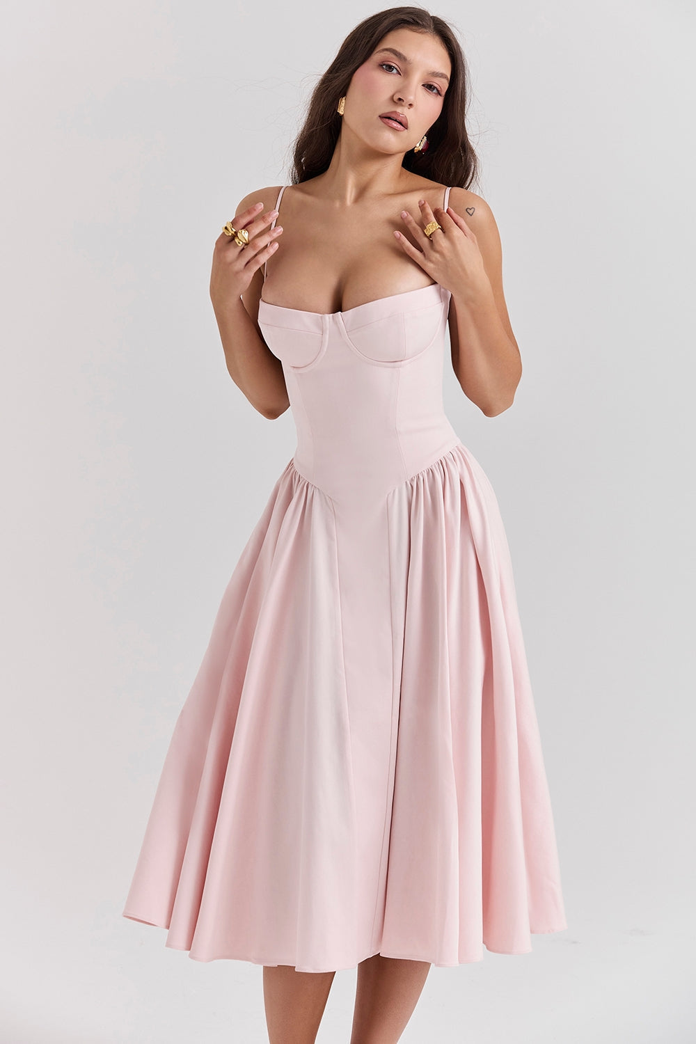 A Vintage Style Dress with Delicate Timeless Details