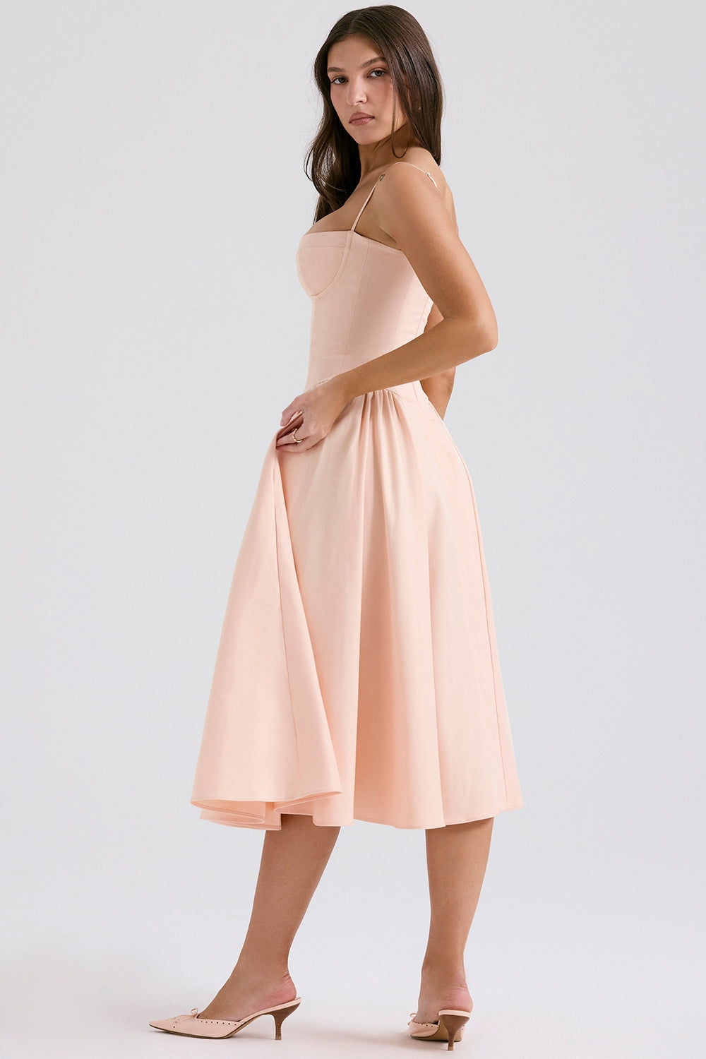 A Vintage Style Dress with Delicate Timeless Details