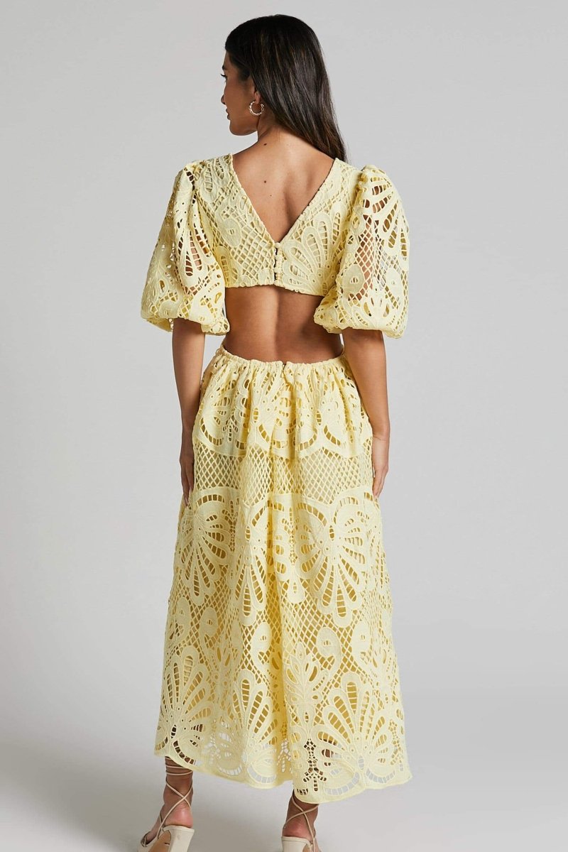 A Vintage Style Dress with Delicate Timeless Details