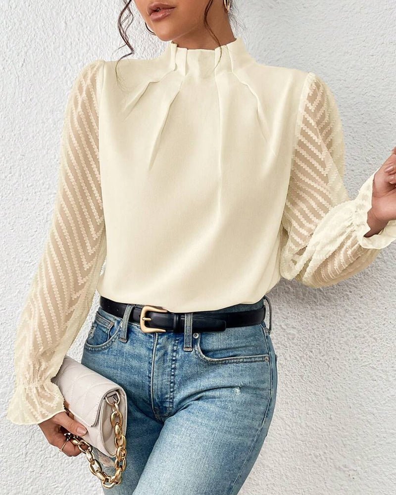 Classic Vintage Blouse with a Flattering Fit
