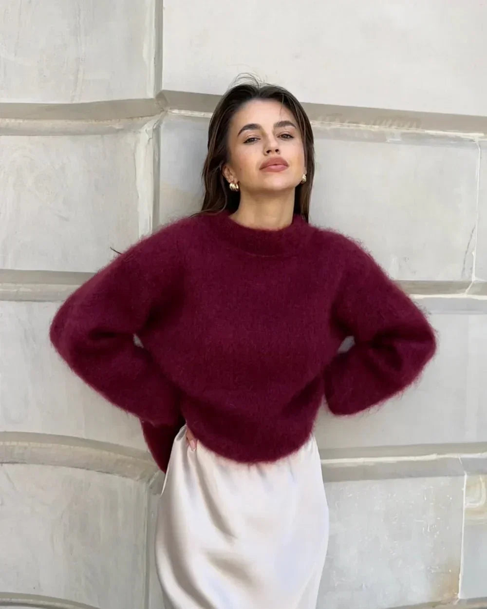 Gracefully Designed Sweater