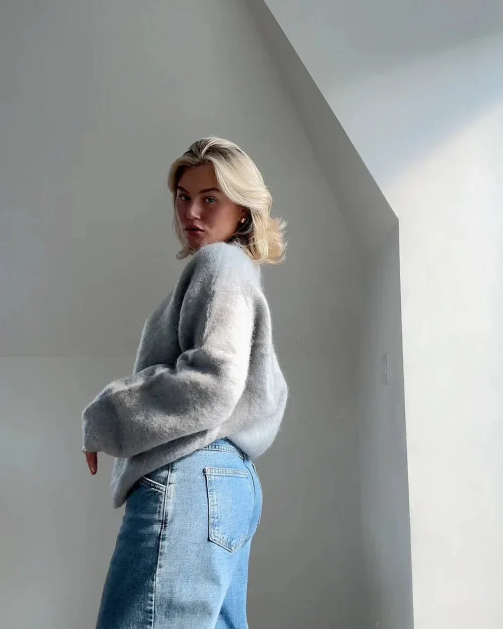 Gracefully Designed Sweater