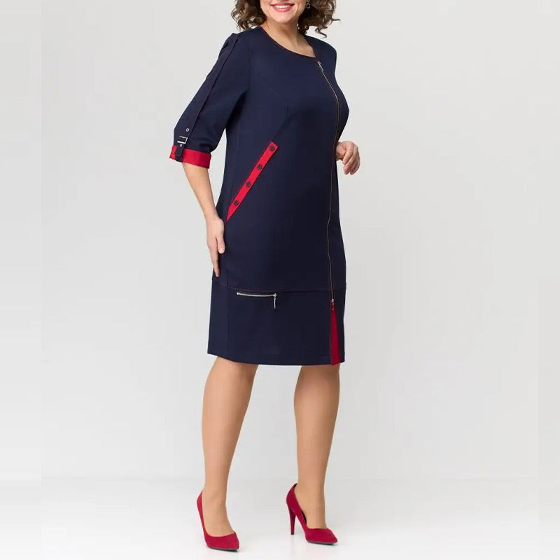 Classic Vintage Dress with a Flattering Fit