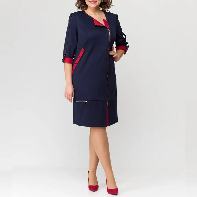 Classic Vintage Dress with a Flattering Fit