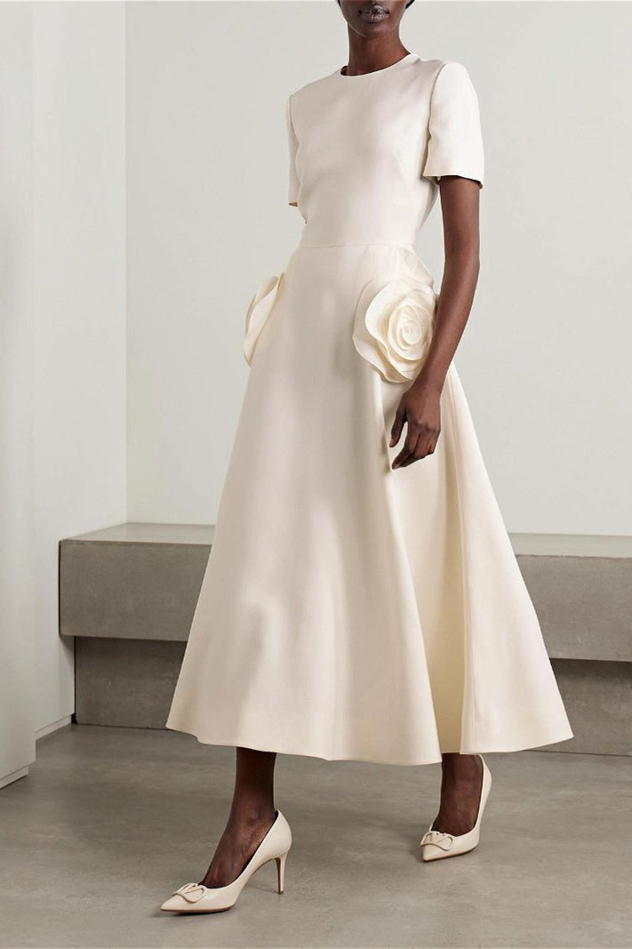 A Vintage Style Dress with Delicate Timeless Details