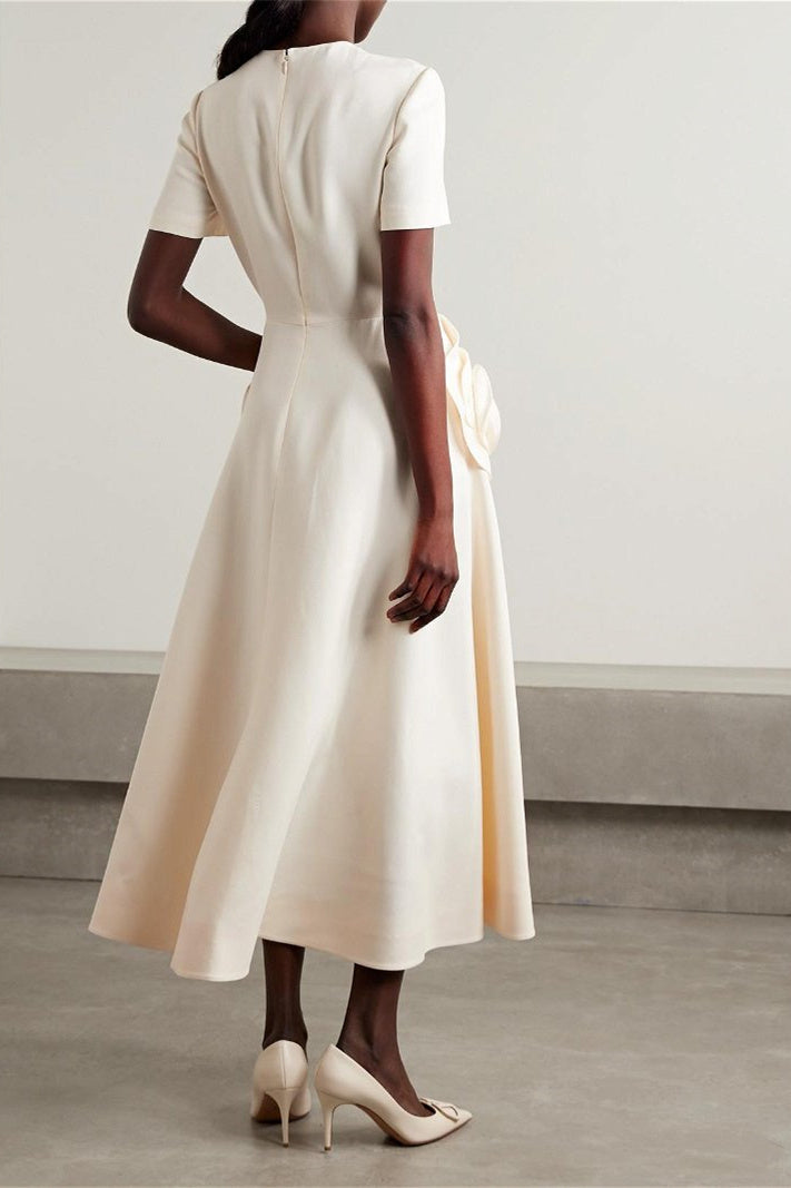 A Vintage Style Dress with Delicate Timeless Details